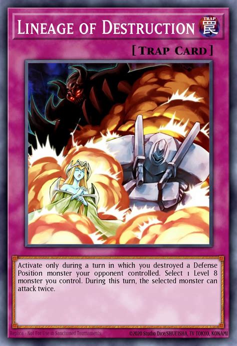 Lineage Of Destruction Yu Gi Oh Card Database Ygoprodeck