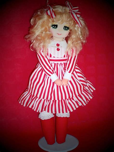 Candy Candy Doll Photograph Candy Candy Polistil Vintage Doll By