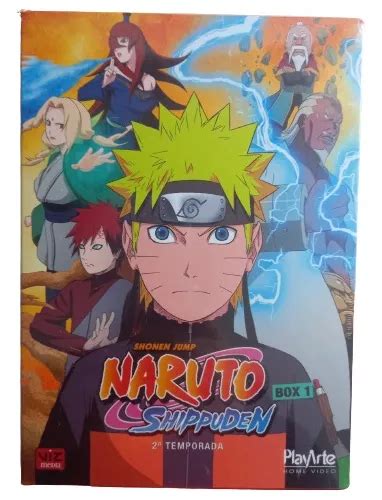 Naruto Shippuden 2 Temporada Vol1 Box Dvd Original Lacrado Mercadolivre