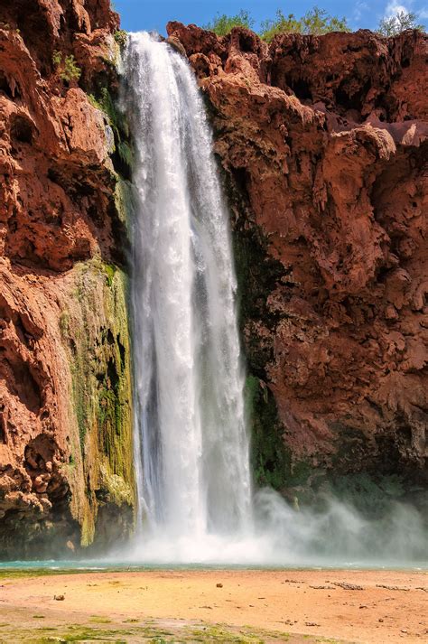 How To Reach The Waterfalls Of Havasu Creek Mountainzone