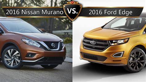 2016 Ford Edge Vs Nissan Murano By The Numbers Youtube