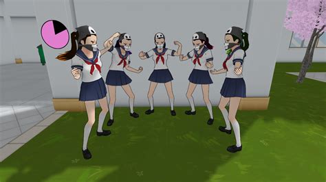 Image Female Delinquents Dancingpng Yandere Simulator Wiki