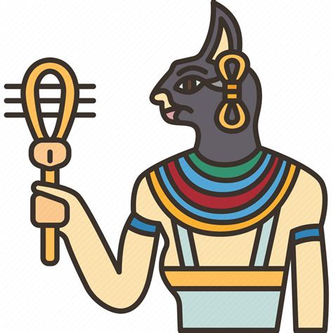 Bastet Goddess Worship Ancient Egyptian Icon Download On Iconfinder