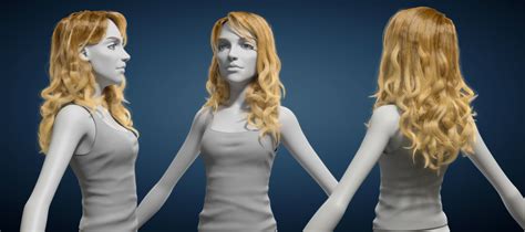 Styling And Rendering Long Hair With Blender And Cycles Blender