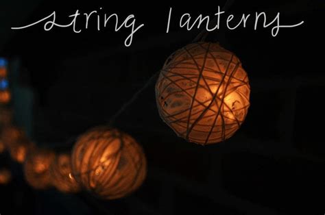 String Lanterns · How To Make Fairy Lights · Home Diy On Cut Out Keep