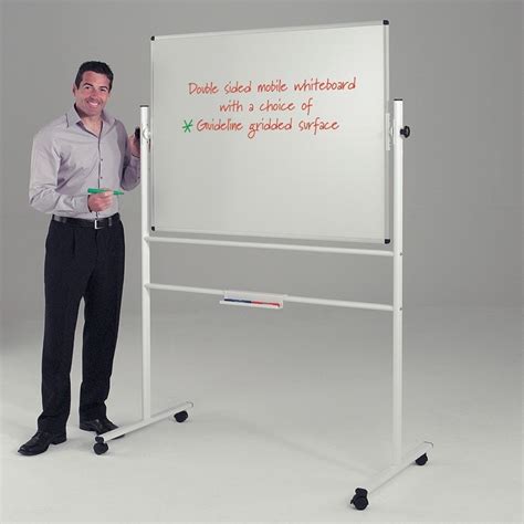 Whiteboard On Wheels Magnetic Laminate Discount Displays