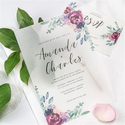Paper To Print Wedding Invitations Minimalist Custom Invitation