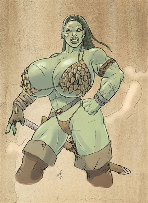 Female Orc By Gideonhoss Hentai Foundry