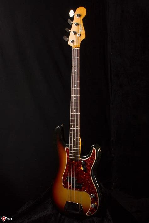 1965 Fender Precision Sunburst Guitars Bass Rudys Music Vintage