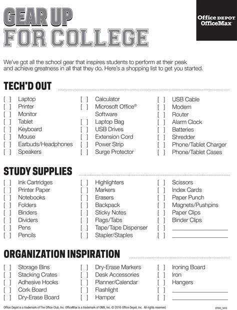 College Supplies | College supplies, College school supplies, College school supplies list