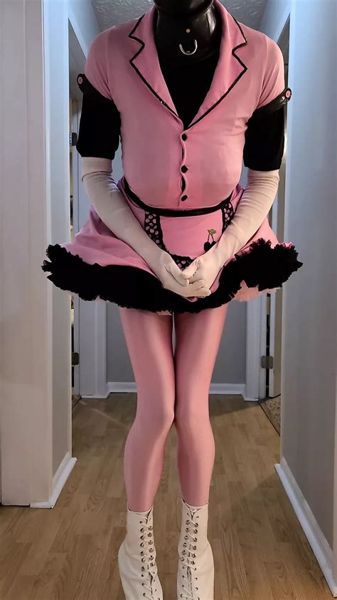 sissy rubberdoll cleans and shows off outfit hd tranny xhamster
