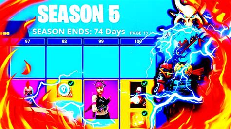 Fortnite Season 5 Brand New Tier 100 Skin Max Level Armor Gear Youtube