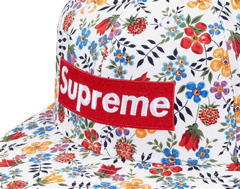 Supreme is known worldwide as the best streetwear brand. Supreme x Liberty x New Era - Floral Box Logo 59FIFTY ...