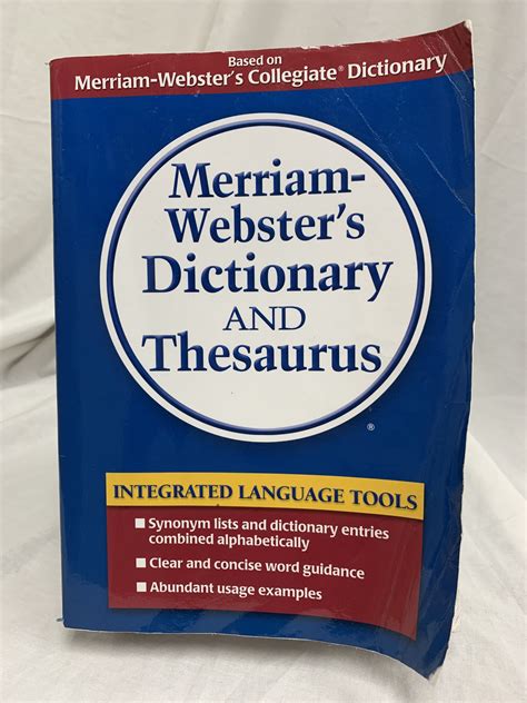 Merriam Websters Dictionary And Thesaurus Scaihs South Carolina