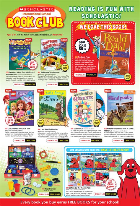 Scholastic Marketing Materials By Amy Hood At