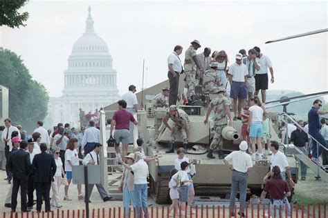 Trump 4th Of July Tanks Have Rumbled Through Nations Capital Before