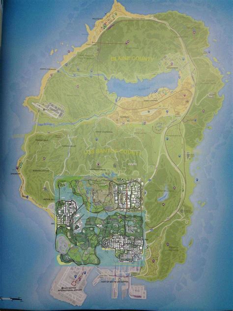 Here is a list of all our clickable maps. 'Grand Theft Auto 5' Map Compared To GTA IV, San Andreas ...