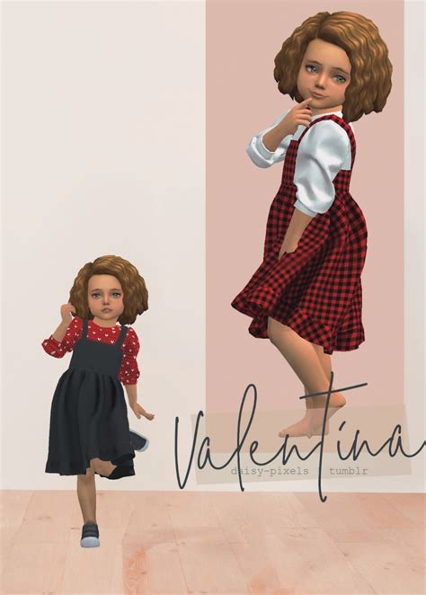 Valentina Dress At Daisy Pixels Sims 4 Updates