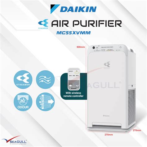 Daikin Streamer Air Purifier Mc Xvmm Aircon Specialist Supplier