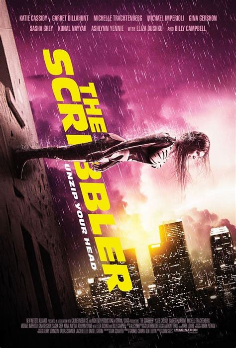 The Scribbler Poster Del Thriller Con Katie Cassidy Cineblog
