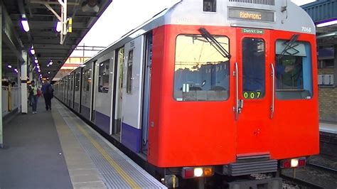 London Underground D Stock 7068 And 7067 At Barking Youtube