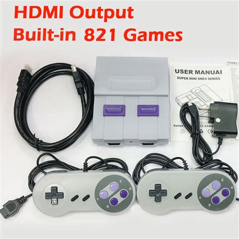 Mini Tv Game Console Support Hdmi Hd 8 Bit Classic Retro Video Game