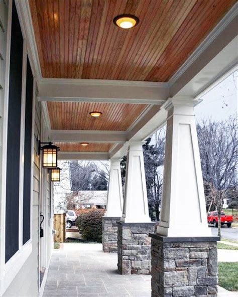 Top 70 Best Porch Ceiling Ideas Covered Space Designs Craftsman