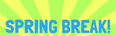Spring Break Clip Art Vectors Download Free Vector Art Image 15945