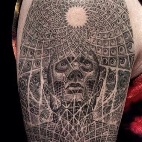 alex grey dark art tattoo geometric tattoo body art tattoos