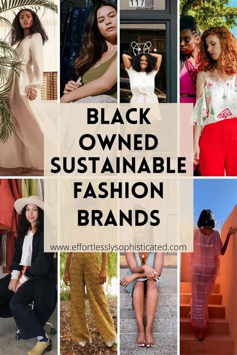 Black Owned Sustainable Fashion Brands Effortlessly Sophisticated In