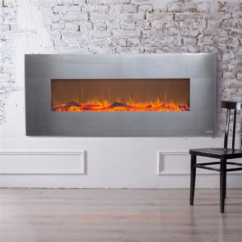 Touchstone Home Products Onyx 50 Inch Wall Mount Electric Fireplace