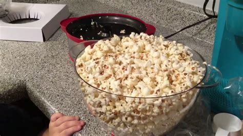 Making Popcorn Nostalgia 6 Quart Popcorn Maker Youtube