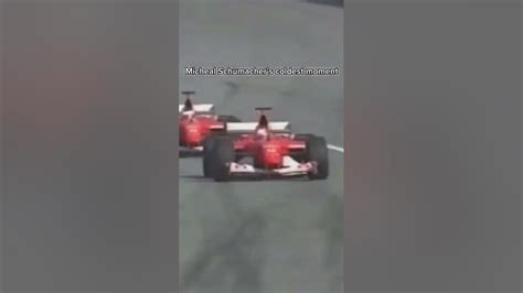 Schumachers Coldest Moment 🥶 F1 Schumacher Ferrari Youtube