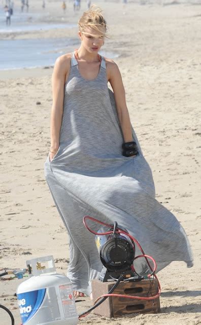 Celebrities Rosie Huntington Whiteley Bikini Photoshoot