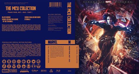 Marvel Mcu Collection Phase 4 Blu Ray Cover W Case No Discs Ebay