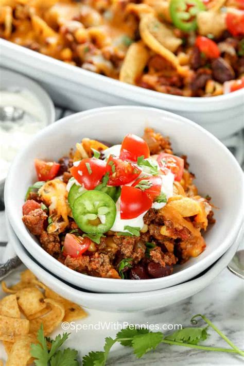 Frito Pie Easy And Delicious Casserole Spend With Pennies