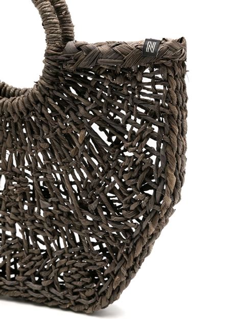 Nannacay Maria Interwoven Straw Tote Bag Farfetch