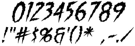 Shocktherapy Bb Italic Font