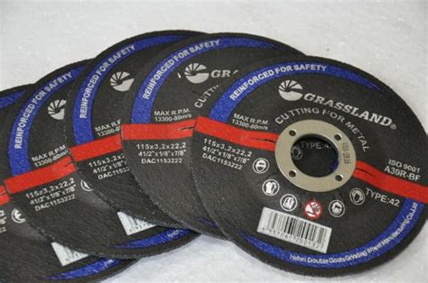 A30 Rbf 100mm Angle Grinder Cutting Discs For Stainless Steel