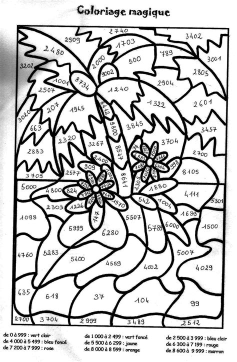 Coloriage204 Coloriage Magique Multiplication Cm1