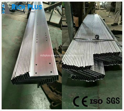 Light Weight Structural Steel Section Galvanized C Z Roof Purlin For Prefabricated Steel