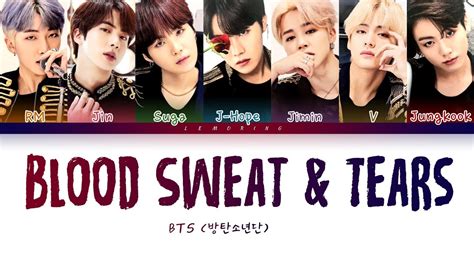 Blood, sweat and tears orchestra cover — bts. BTS - Blood Sweat & Tears (방탄소년단 - 피 땀 눈물) [Color Coded ...