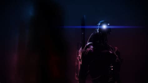 Hd Wallpaper Legion Mass Effect Video Games One Person Rear View