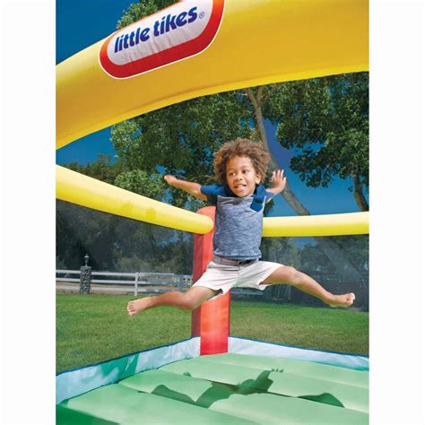 Little Tikes Jr Jump ‘n Slide Bouncer Inflatable Jumper Bounce House