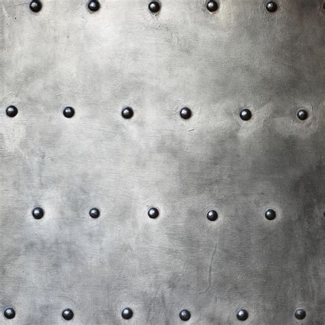 Black Metal Plate Or Armour Texture With Rivets Stock Photo By