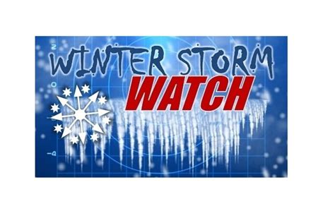 Winter Storm Watch Issued For Region With Possible Blizzard Conditions