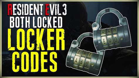 This guide should see you safe with every code, locker there are two codes to unlock leon's desk. BOTH LOCKER CODES - SECOND FLOOR LOCKER SHOWER ROOM AND ...
