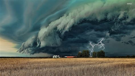 Download Storm Cloud Desktop Wallpaper Image By Scottguzman Storms