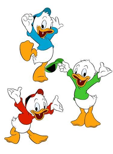 Cartoon Characters Cast And Crew For Huey Dewey And Louie