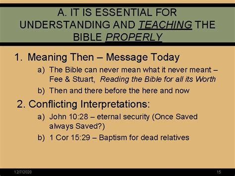 Introduction To Bible Interpretation Bible Study Methods Personal